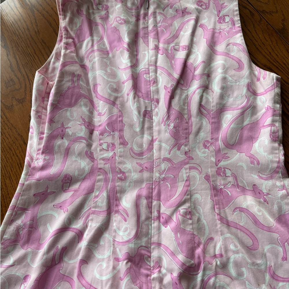 Lilly Pulitzer vintage mamma kangaroo dress - Picture 7 of 11